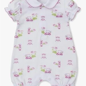 Kissy Kissy Baby Romper Golf Print